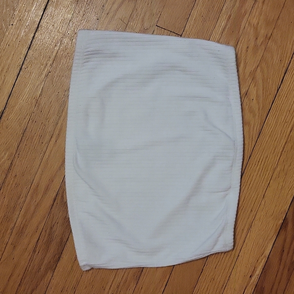 Nwot white tube top - Picture 3 of 5